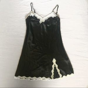 VS *NWT Satin Slip with Lace Trim